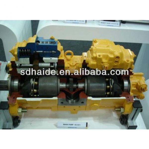 duplex pump,excavator spare parts ex100 ex400 #1 image