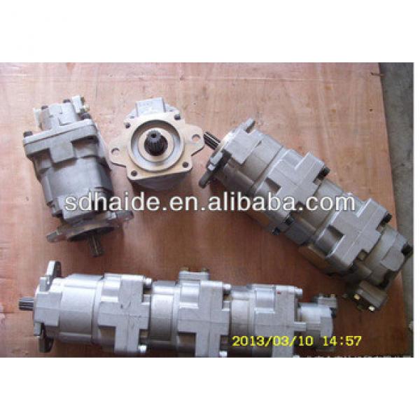 705-56-47000,705-22-44030,705-56-44000 Triple Gear Hydraulic Truck Transmission Oil Pump For Loader #1 image