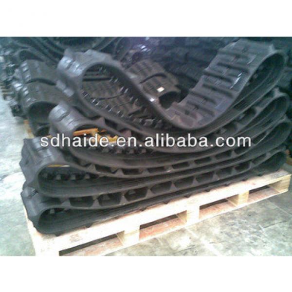 Rubber track shoe,rubber track,for Mini excavator Kubota,400x72.5,200x72,450x90 #1 image