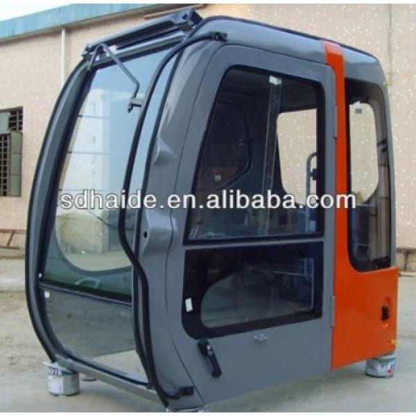 excavator cabin, EX200,EX220,EX300,Cabin assy including door, glass, lock #1 image