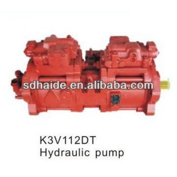 Kawasaki hydraulic plunger pump,hydraulic power steering pump for excavator #1 image