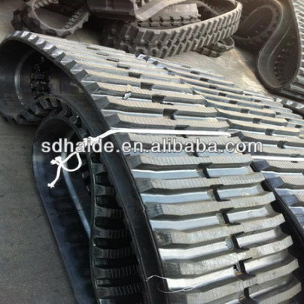 mini loader rubber track for loader,combine harvester #1 image