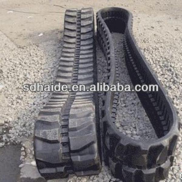 kato rubber track, kato excavator rubber track pads for HD250/HD400/HD350/HD800/HD900 #1 image