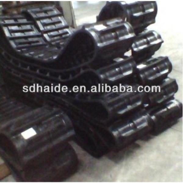 excavator rubber track,rubber crawler for daewoo DH258LC-V,DH258LC,DH258 #1 image