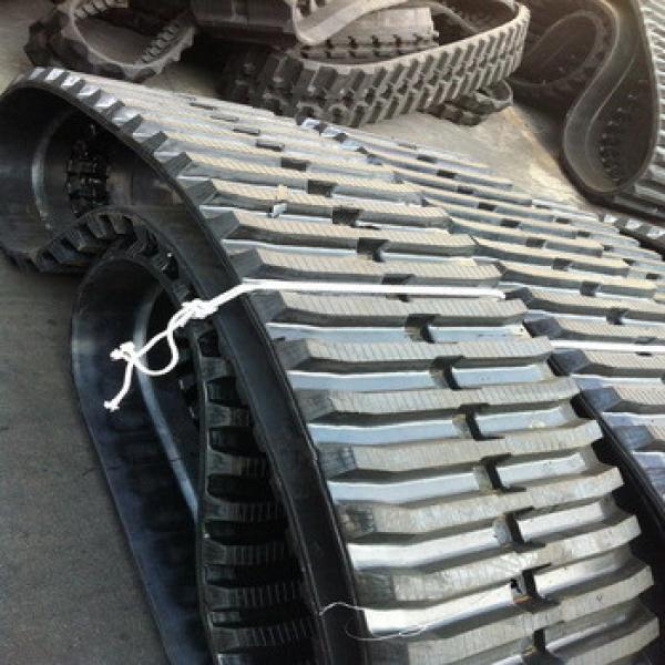 rubber crawler for engineering,rubber track for excavator Kobelco,Volvo,Daewoo,Doosan #1 image