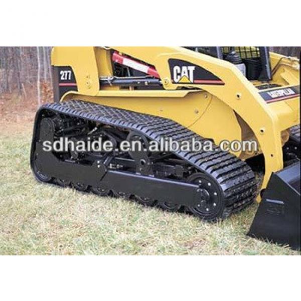 Rubber track for truck, crawler/snow/excavatoe/grader rubber tracks,track pads #1 image