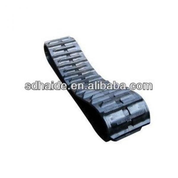 Rubber crawler for paver,paver rubber crawler,paver rubber belt track #1 image