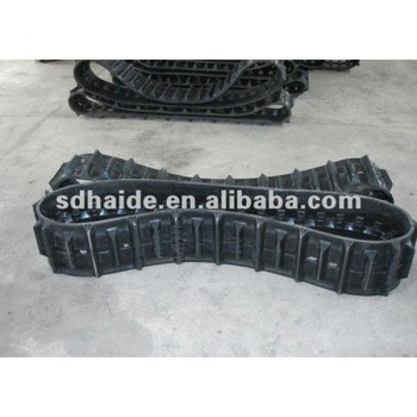 bobcat rubber track, rubber track belt, mini excavator rubber track MX331,MX337,MX341,EMX50,MXE32,MXE35,MXE43,MXE80,MX325,MX328 #1 image