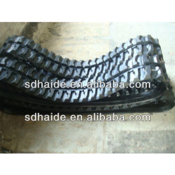 doosan rubber track,rubber belt track excavator for DH150LC-7 DH80 DX140LC DX15 DX160LC #1 image