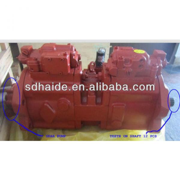 Kawasaki hydraulic Pump K3V63DT, K3V112DT,K3V140DT,K3V180DT,K5V140DT,/Hyunday/Daewoo #1 image