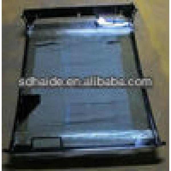 Excavator cab steel front window frame for PC/Kobelco/Sumitomo/Kato #1 image