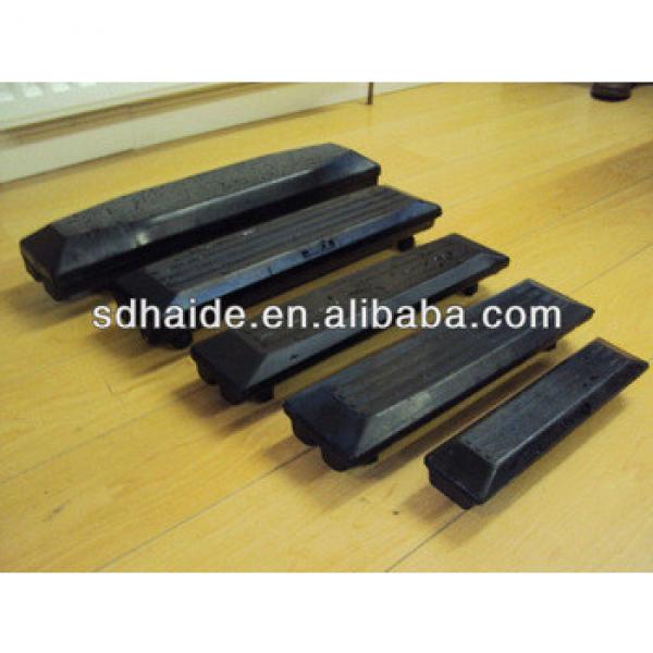 rubber track and rubber pad for excavators,Graders and Combination Harvesters for bobcat #1 image