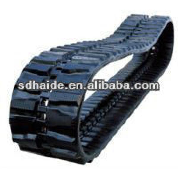 harvester rubber tracks 450*90*56,agriculture machinery rubber track 450x90x56 #1 image