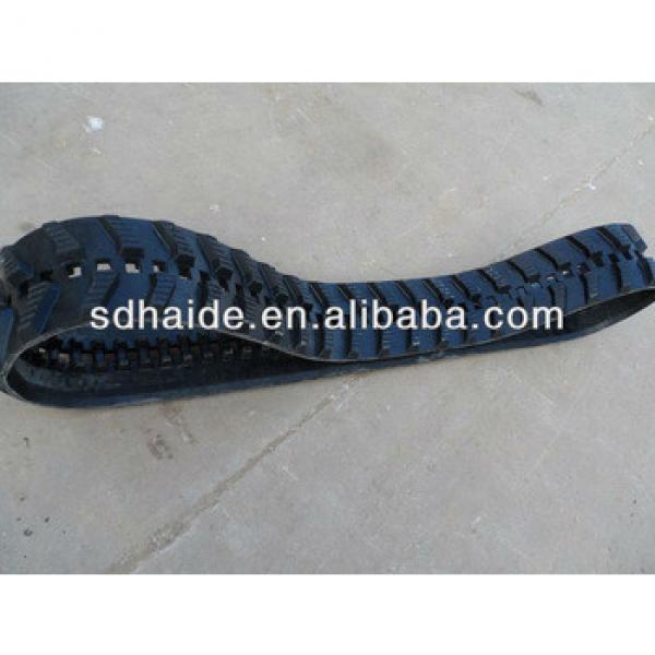 bobcat min excavator rubber track,rubber track pad:MX331,MX337,MX341,EMX50,MXE32,MXE35,MXE43,MXE80,MX325,MX328,MX334,MX430,E26 #1 image