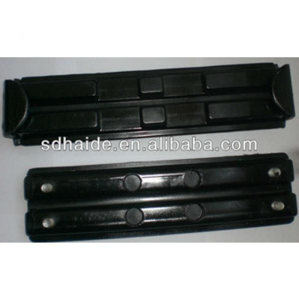 excavator rubber track pads for PC18,PC38UU,PC28,PC30,PC40,PC60,PC50MR,PC90,CP75UU,PC120,CP100,PC130,PC140,PC220, #1 image