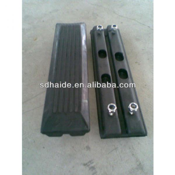 rubber track pads, min excavator:PC30,PC40,PC60,PC75,PC78,PC90,PC95,PC100,PC120,PC150,PC240 #1 image