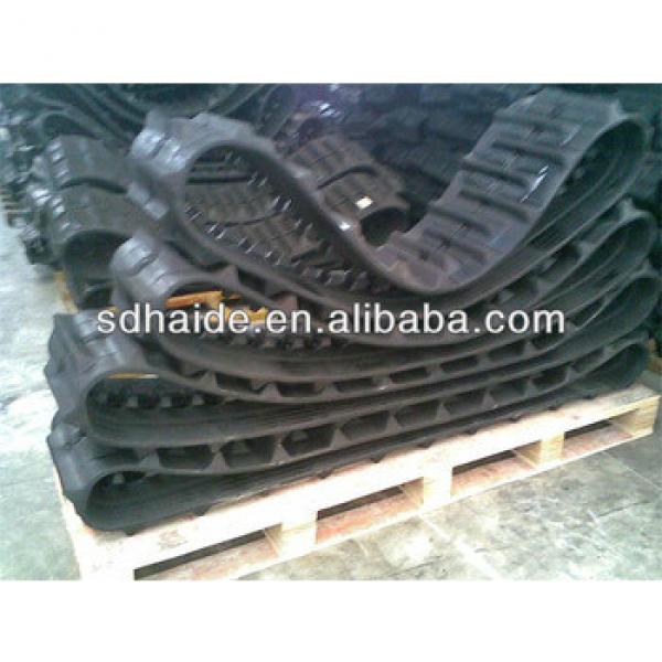 kubota agricultural harvester rubber track for kubota #1 image