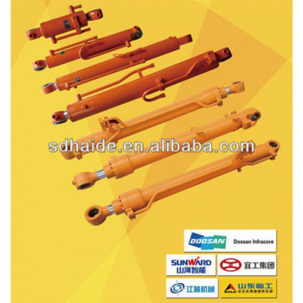 hydraulic excavator boom arm bucket cylinder for Doosan, Sunward, Kobelco, Volvo #1 image