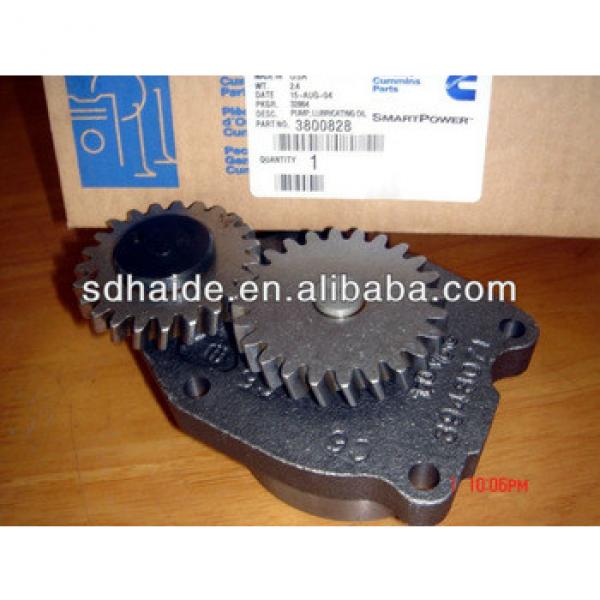 Part Number 3800828 oil pump assy engine parts part for excavator #1 image