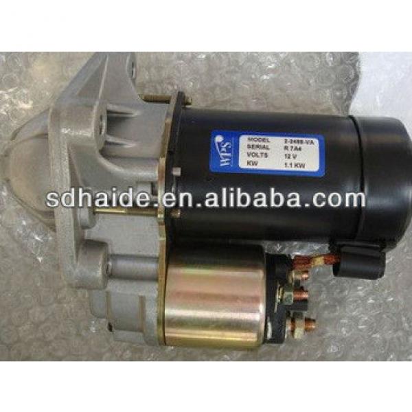 starter motor for EX50, EX60, EX60LC, EX60LCK, EX70, EX70LCK, EX70LCK-5, EX70LCKBL, EX75, EX75UR, EX75US, EX100 #1 image