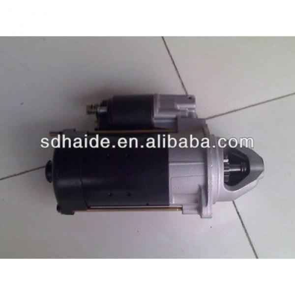 starter motor KOBELCO ENGINE 6D34,6D16,KATO TADANO PART M008T87171,M8T60071,SK100,SK120,SK150,SK200,SK220,SK240 #1 image