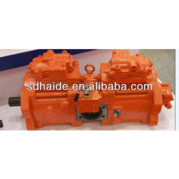 excavator hydraulic pump, main pump,KAWASAKI K3V112,K3V140,R55,R60,R70,R80,R110,R130,R150,R200,R210,R230,R250 #1 image