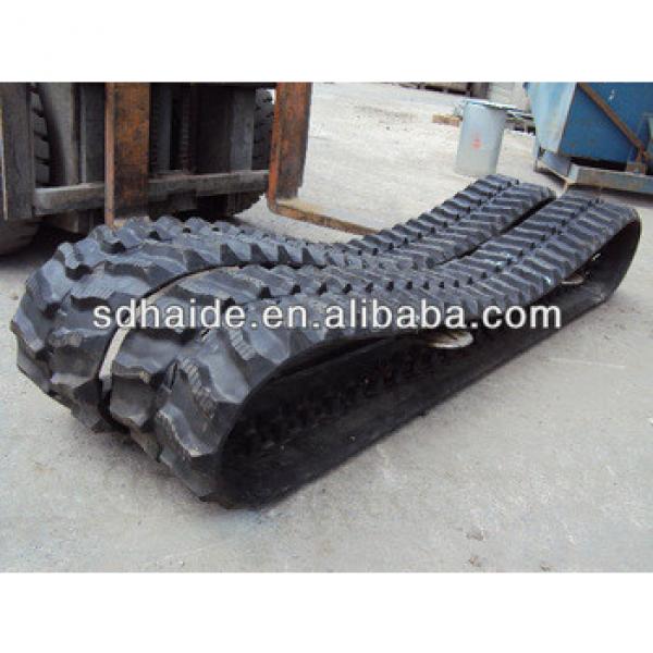 rubber track,rubber track assy,agricultural,tractor,excavator PC30,PC40.PC50.PC60,PC70,PC95,PC78,PC90,PC100,PC120,PC150 #1 image