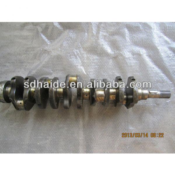 crankshaft, parts,6127-31-1012,6162-33-1201/2,6222-31-1100,6162-33-1402,for S6D155,6D105,6D125,Compressor #1 image