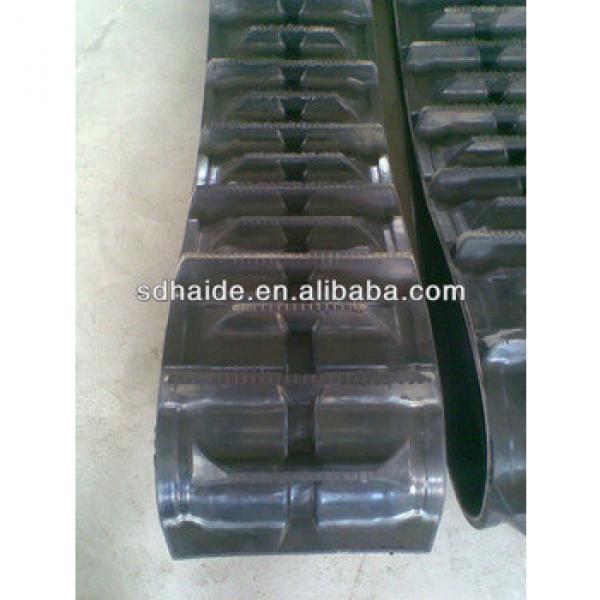 Kubota KX41-3 rubber belt track for excavator #1 image