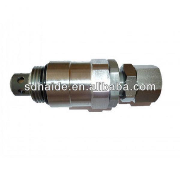 E320 main relief valve, overflow valve, pressure relief valve for excavator Doosan,Kobelco,Sumitomo,Kato #1 image