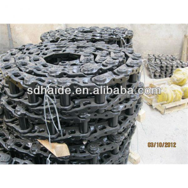 track link assembly,track shoe link,PC75,PC78,PC90,PC120,PC130,PC140,PC200-6,PC240-5,PC210-6,PC220-7,PC300-7,PC400- #1 image