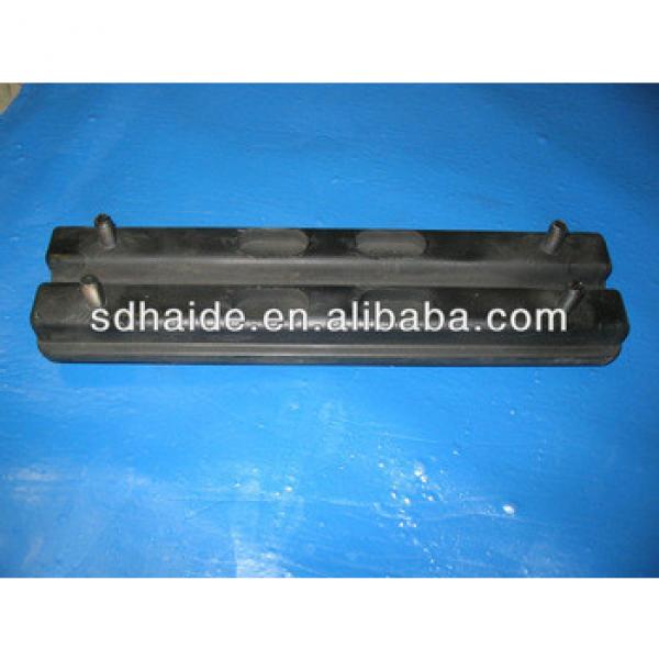 kubota excavator rubber pad bolt-on,clip-on,chain-on type #1 image