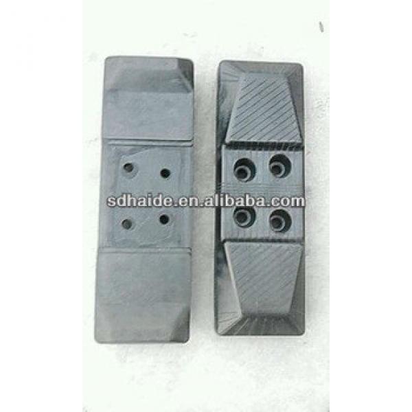 rubber track block for excavator,agriculture machine,tractor,combine harvester,Daewoo,Doosan,Kubota,Kobelco,Hyu #1 image