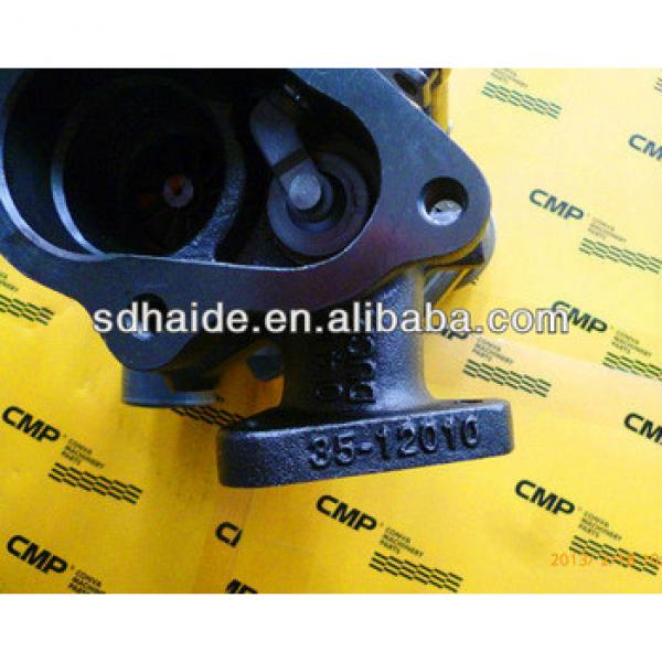 excavator engine turbochargers for PC120,PC220-5,PC400-3,PC220-6,PC220-7,PC280,PC300 #1 image