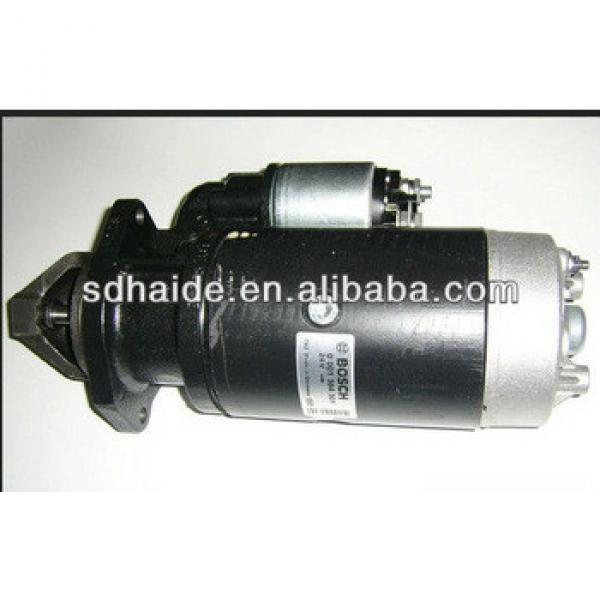 starter motor KOBELCO ENGINE 6D34,6D16,KATO TADANO PART M008T87171,MITSUBISHI M8T60071,SK100,SK120,SK150,SK200,SK220 #1 image