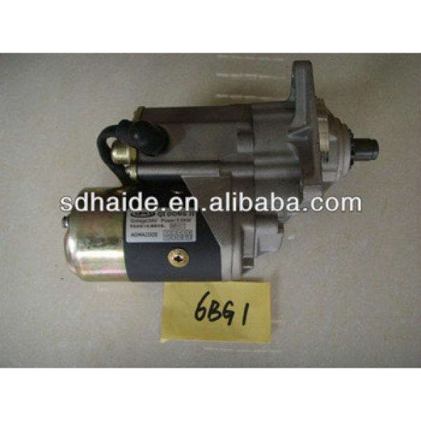 bosch starter motor for engine of excavator and tractor PC90,PC100,PC120,PC150,PC180,PC200,PC300,PC400 #1 image