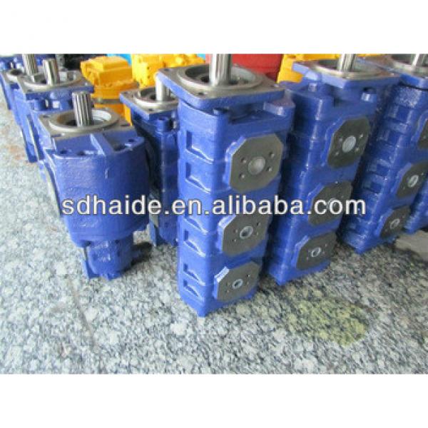 hydraulic gear pump,for excavator Hydraulic pump,Volvo,kobelco,daewoo,kato,kobuta,shantui, #1 image