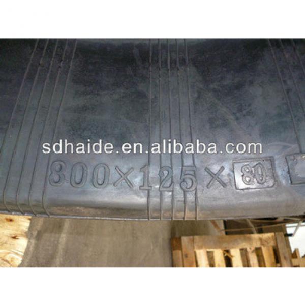 Rubber Track for mini excavator / Agricultural machinery MST2000 Size: 800*125*80 #1 image