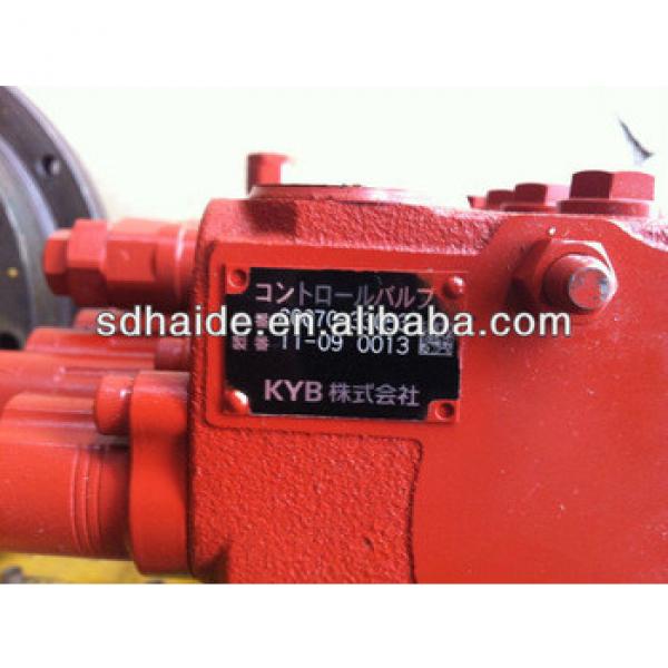 KYB hydraulic valve, Distributing Valve for Kobelco,Sumitomo,Mitsubishi excavator #1 image