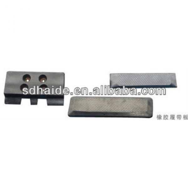 rubber track pad for excavator /paver (Bolt-on / Clip-on / Chain-on type) #1 image