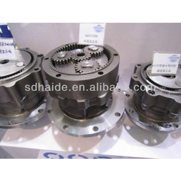 Swing gearbox for excavator planetary gearboxes ,PC120-6 Excavator Swing Motor,706-73-01121,slew gearbox motor assy #1 image