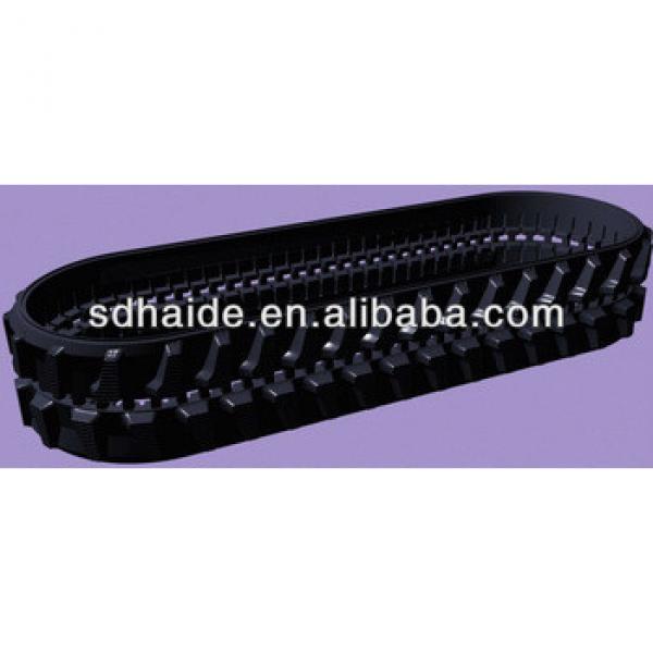 kubota rubber track; rubber crawler track for crawler excavators #1 image