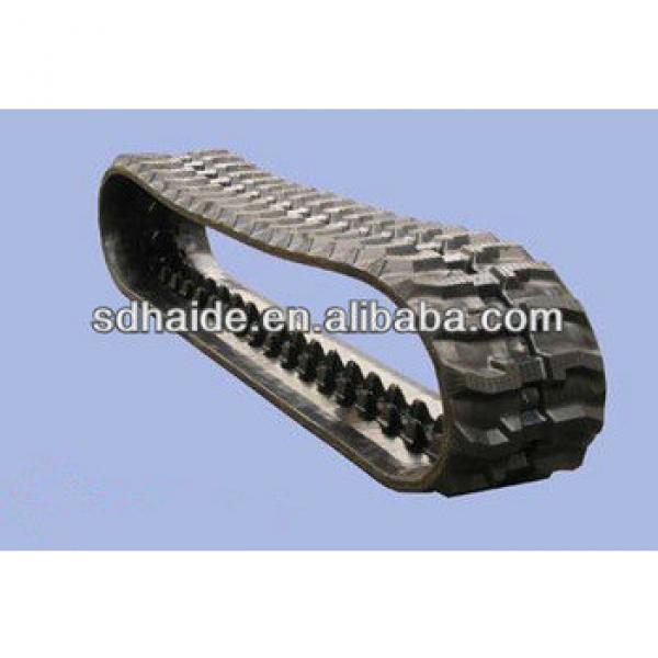 Rubber track for Excavator and Skid Steers 300x52.5 #1 image