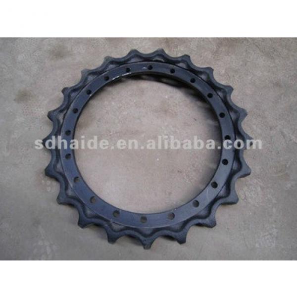 excavator parts PC200 chain wheel sprocket,link chain sprocket #1 image