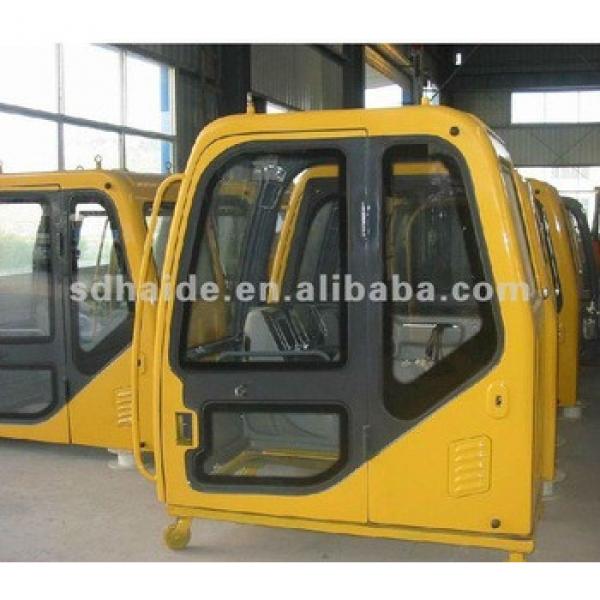 Excavator Cab for EX200-2,Cab Accessories, lock, mirror, glass, seat #1 image