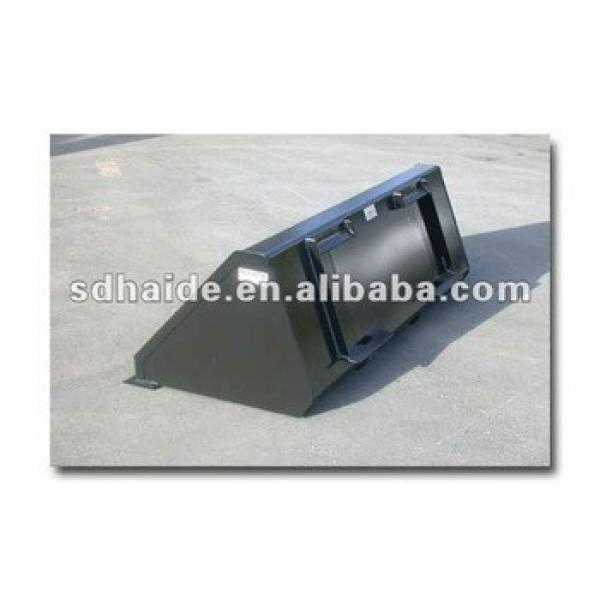 skid steer bucket for loader,skid steer grapple bucket #1 image