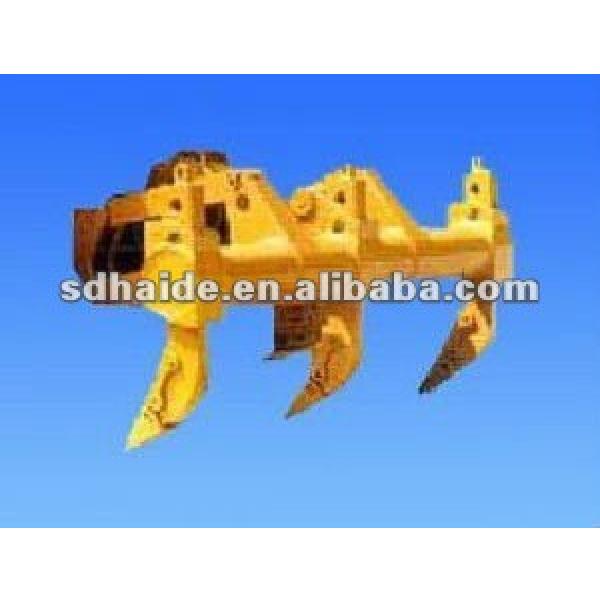 excavator and bulldozer single shank ripper and triple shank ripper #1 image