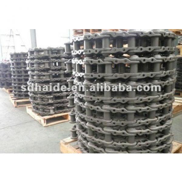 Kobelco excavator steel track link chains , chain link assy #1 image