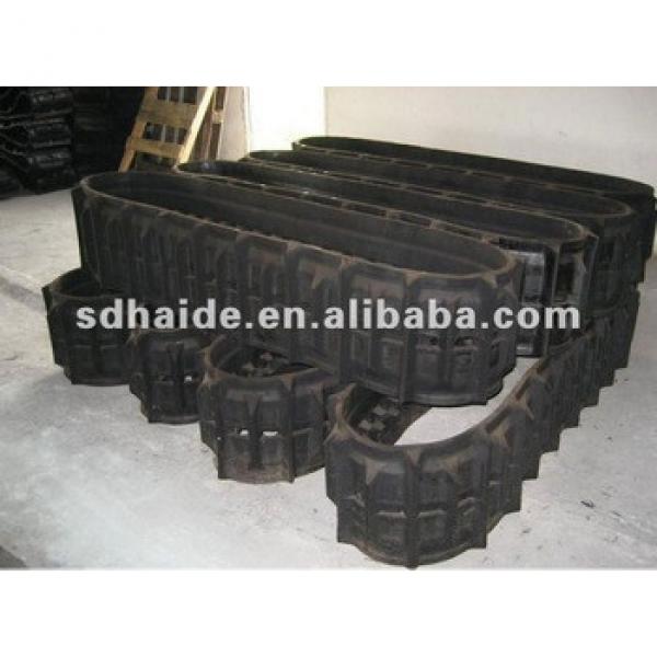 PC50UU rubber track for excavator agricultural machinery #1 image