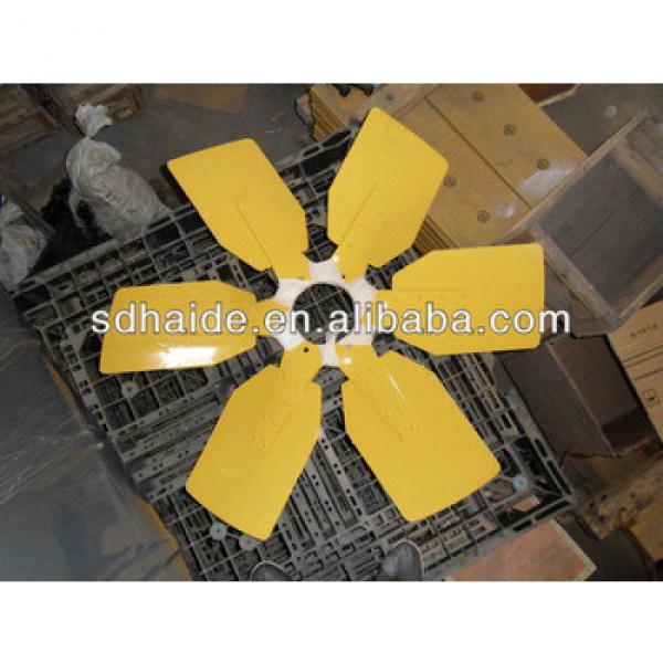 industrial fan blade, excavator radiator cooling fan blade for kobelco doosan volvo #1 image